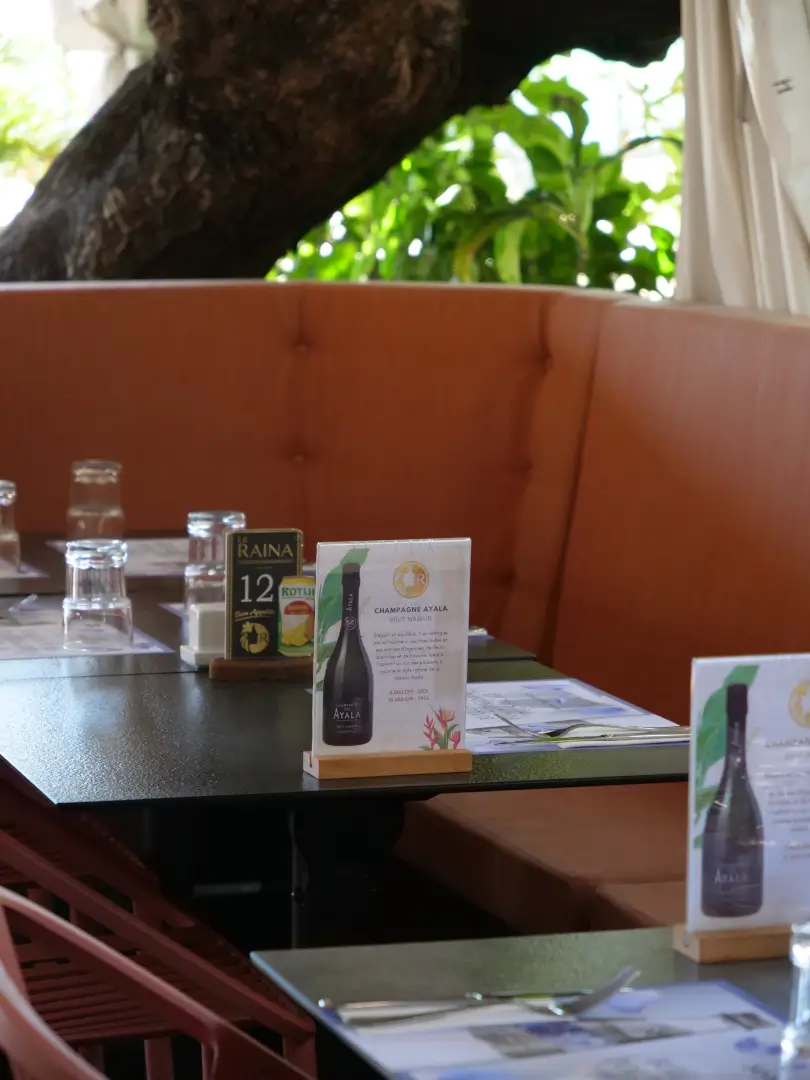 Entrée principale du restaurant